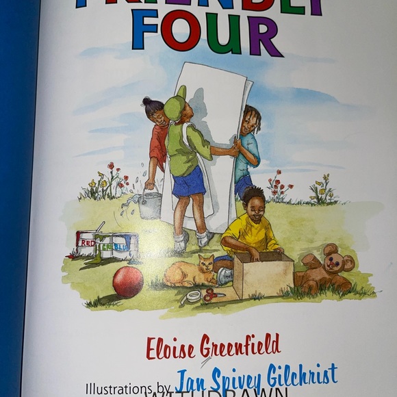 The Friendly Four : hardback book like new - Picture 4 of 10